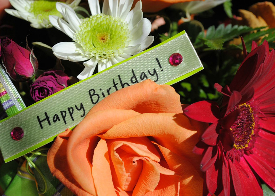 Happy Birthday Flowers For Your Loved One's Birthday